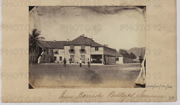 Men's barracks, Port Royal, Jamaica