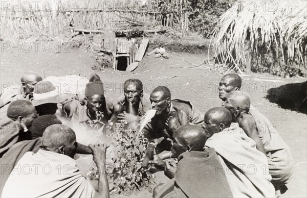 Kikuyu good fortune ceremony