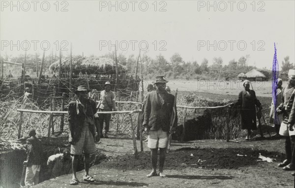 Home Guards at a Kikuyu security village