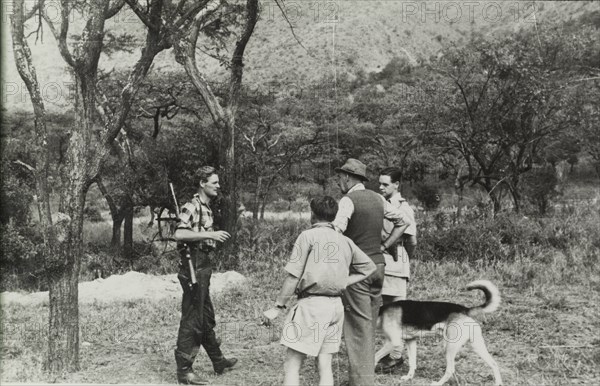 Farmers form a Home Guard patrol