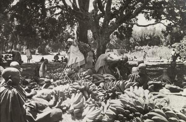 Plantain stall at Karatina market