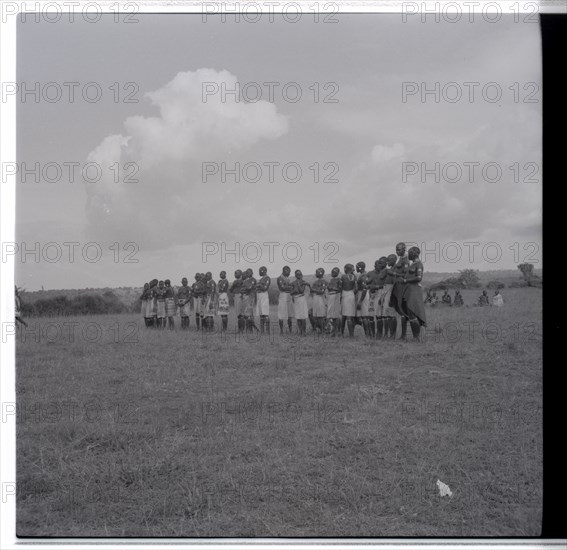 Dance at Kubweye. Maidens