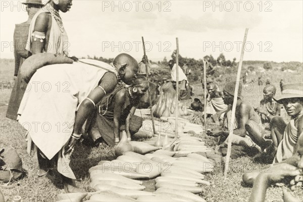 Gourd stall at Karatina market