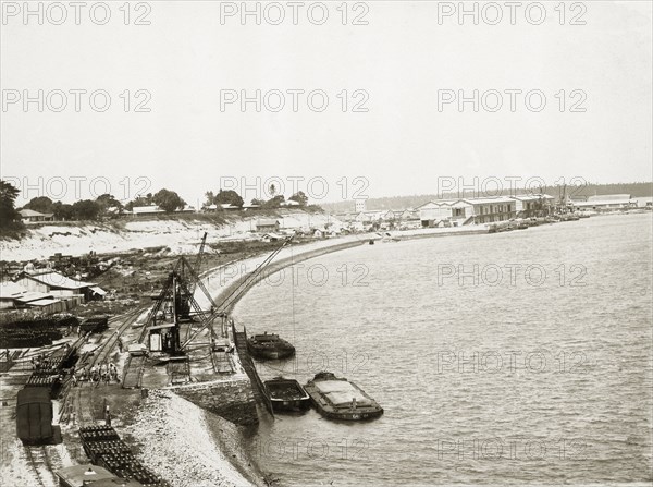 Dockside at Kilindini Harbour