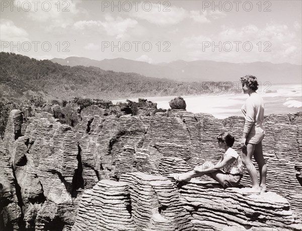 Punakiki Pancake Rocks, Nr. Greymouth.