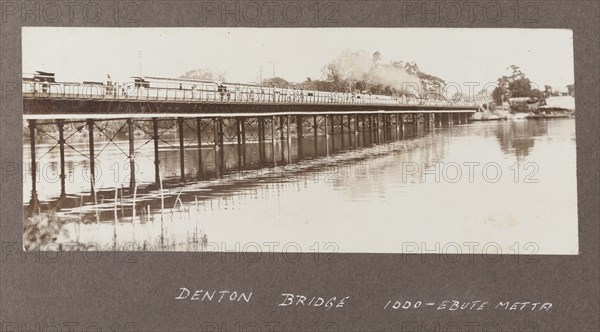 Denton Bridge, Iddo - Ebute Metta
