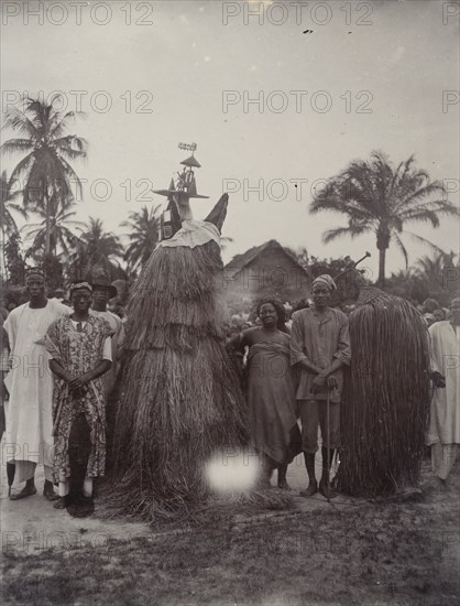 Juju men in their costumes