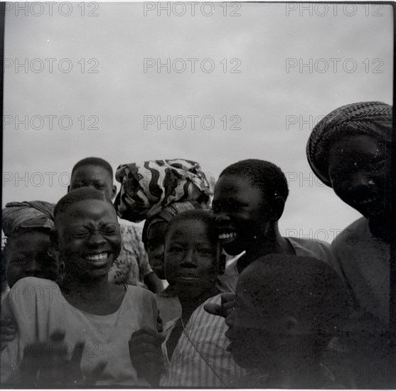 Ibadan: Town and market, group of Yoruba women