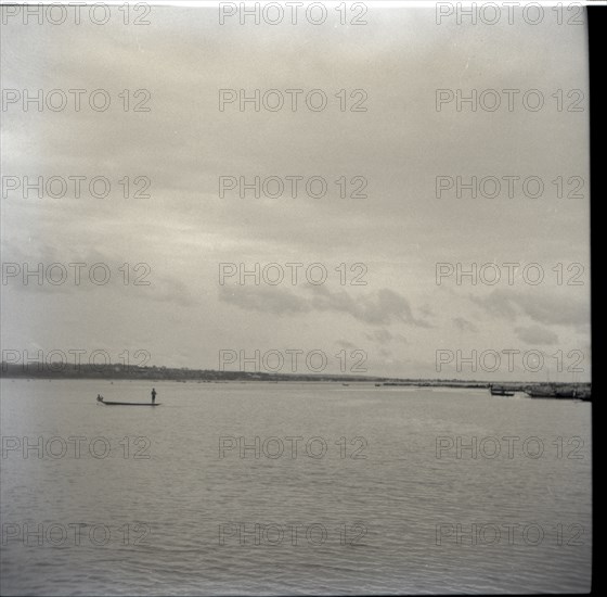 Journey from Ibadan to Cameroons, Niger ferry, the Niger downstream