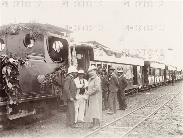 Opening ceremony, Sierra Leone Government Railway