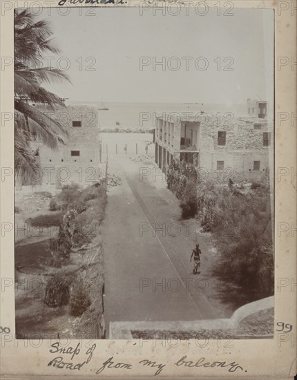 Street scene taken from balcony