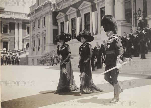 Outside the Houses of Parliament, Cape Town