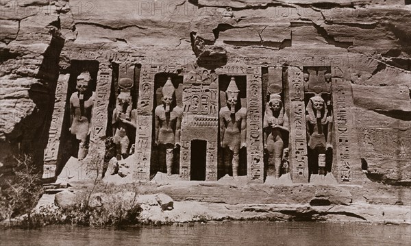 View of Abu Simbel Temple