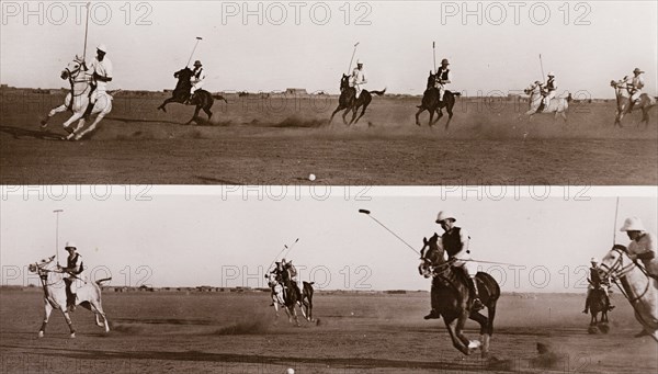 Two Polo players at Omdurman
