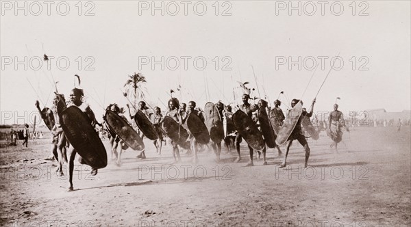 Shilluk Warriors of the Upper Nile