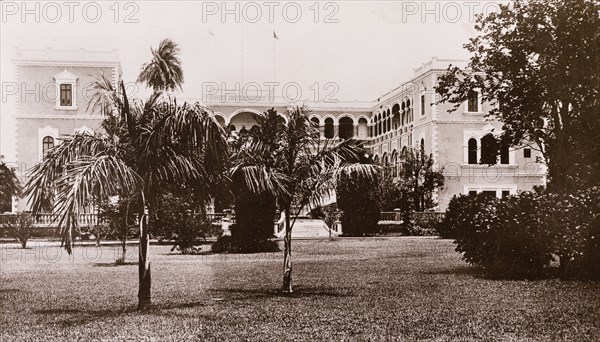 South view of the Governor General's Palace at Khartoum