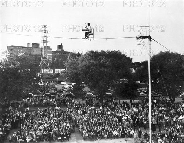 Acrobatic Stunt Man