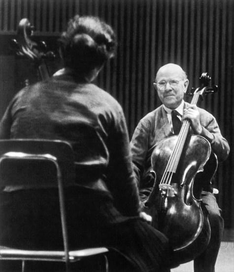 Cellist Pablo Casals