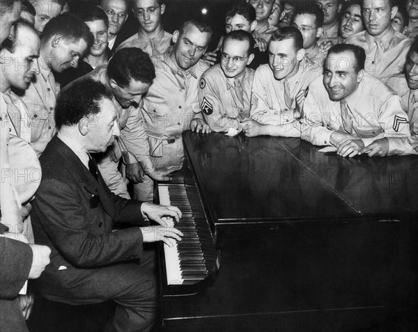 Pianist Arthur Rubinstein