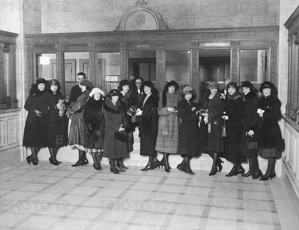 Women In A Bank