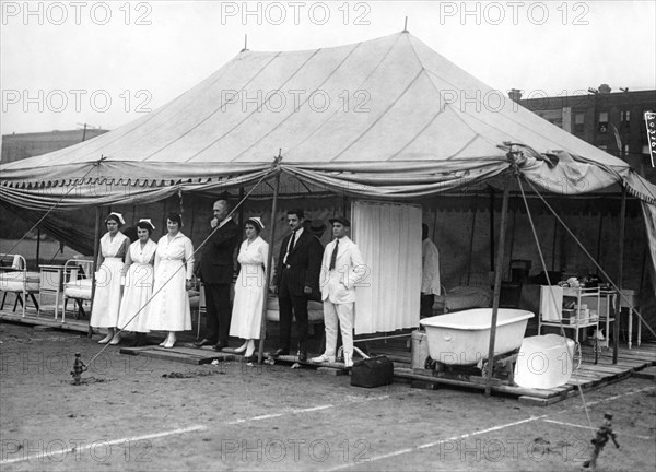 Boxing Match Field Hospital