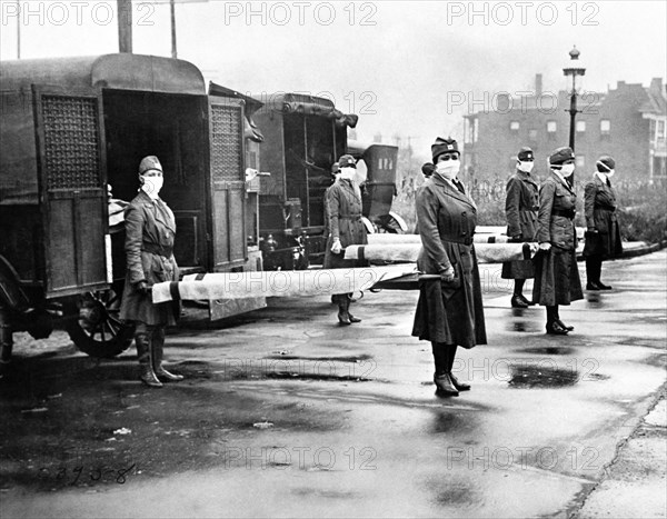 Red Cross Influenza Nurses