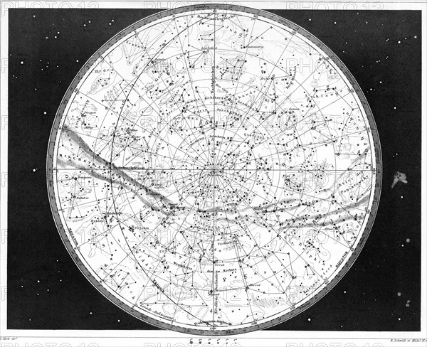 Map Of The Northern Heavens
