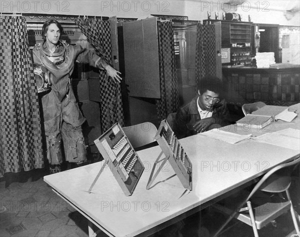 Diver Takes Time Off To Vote