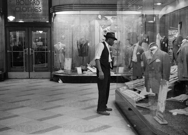 Young Man Window Shopping