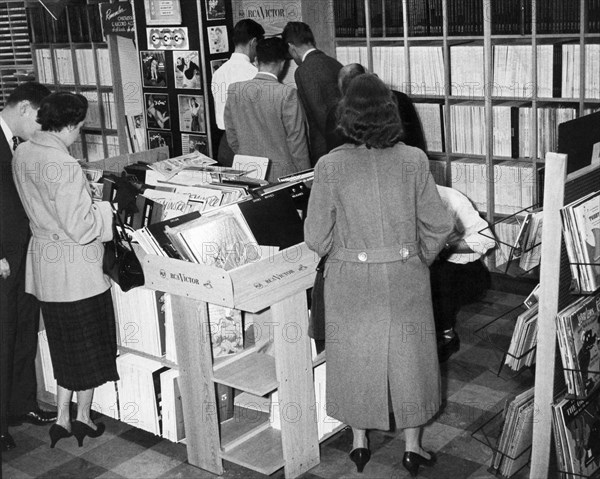 Record Store Interior