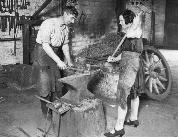 Husband & Wife Blacksmiths