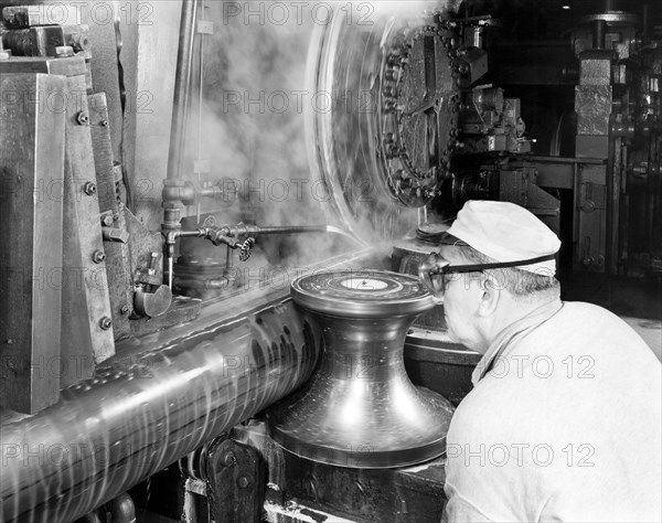 Factory Worker With Goggles