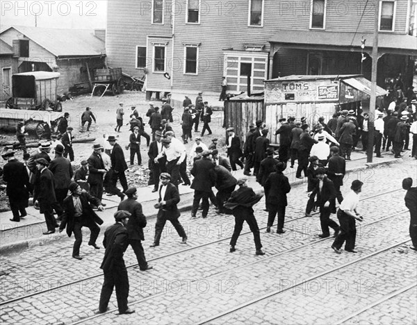 New York Strike Scene