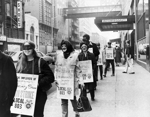 Security Guards On Strike