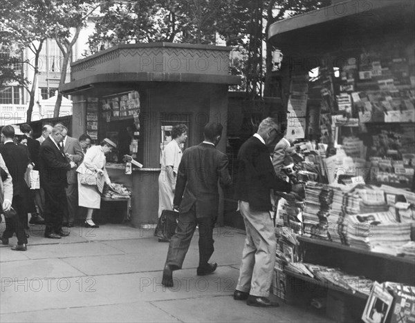 New York Newspaper Stand