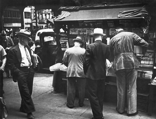 New York Newspaper Stand