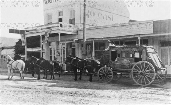 A Stagecoach In Tombstone