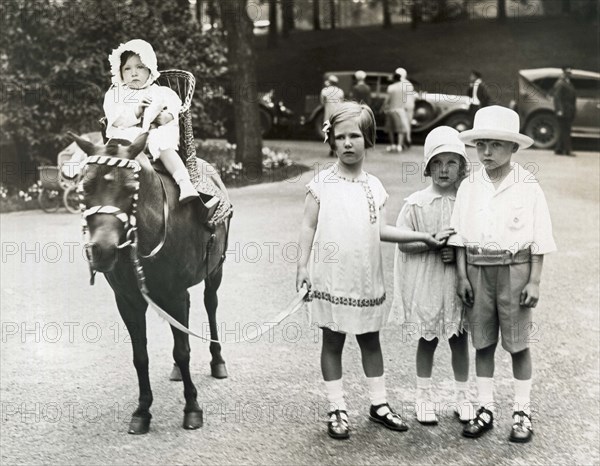 Four Children And A Pony