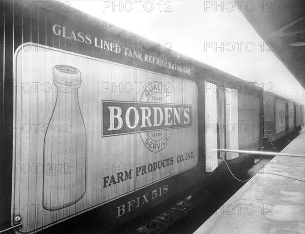 Borden's Milk Refrigerator Car