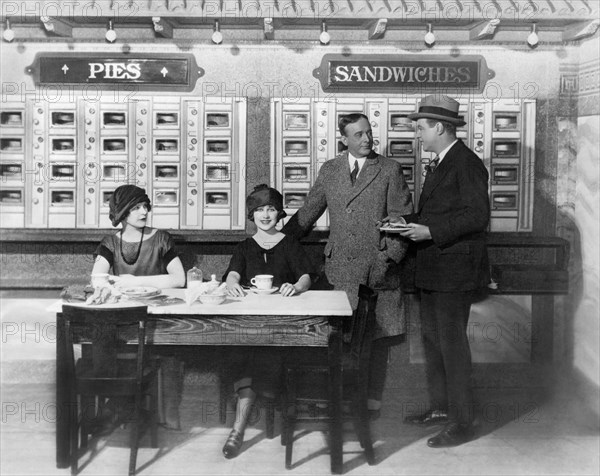 Eating At An Automat