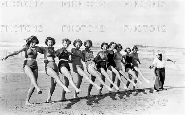 Fair Maidens Beach Dancing
