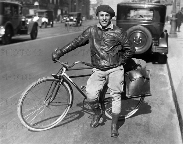 Man With A Traveling Bicycle