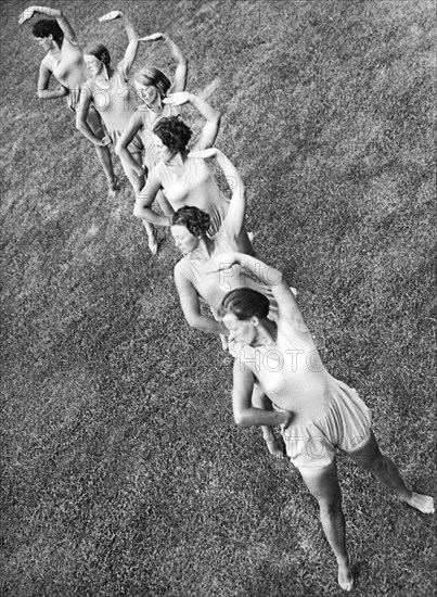 German Women Exercising