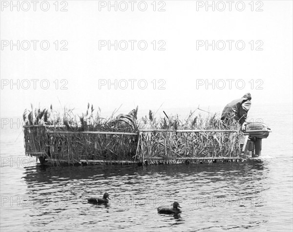 A Motorized Duck Blind