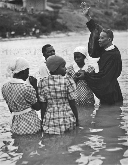 Texas River Baptism