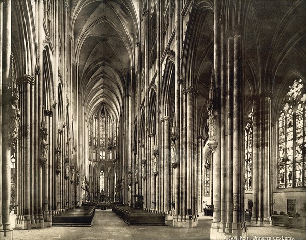 Interior Of Cologne Cathedral