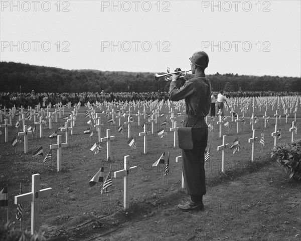 WWII Taps Memorial Service