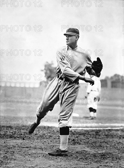 Baseball Star Walter Johnson