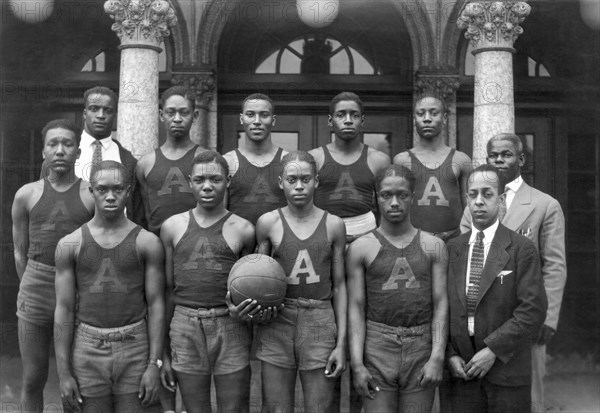 Basketball Team Portrait