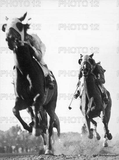 Horse Racing At Tanforan Track